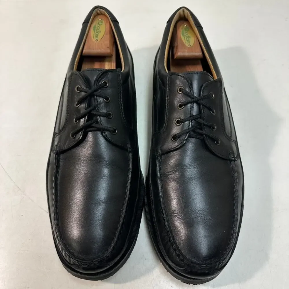 FULL RESOLE Alden 817 Black Moc Toe Oxford Vibram Cape Cod Derby USA 13 Wide EE